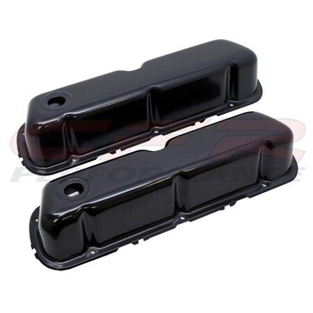 Cfr Performance CFR HZ-9237-PBK 1962-85 Ford Small Block 260-289-302-351W Steel Valve Covers - Black HZ-9237-PBK